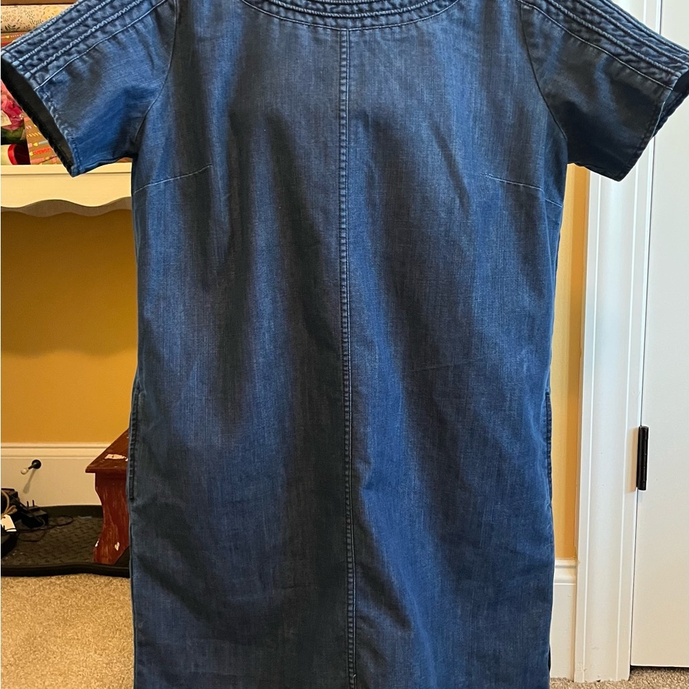 Martha Stewart Jean dress. Size Small